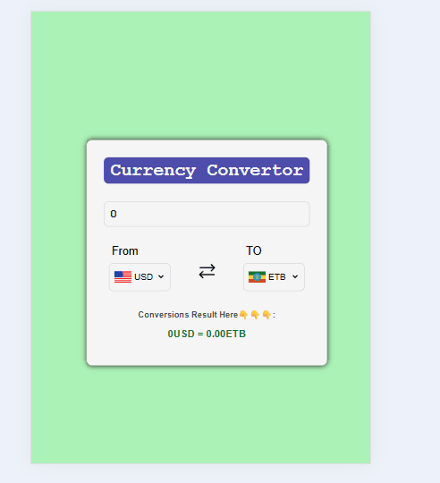 Currency Converter App