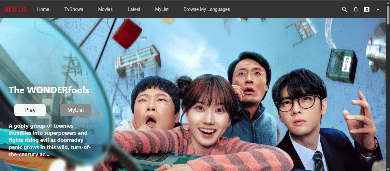 Modern Netflix Clone
